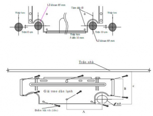 Sơ đồ lắp đặt điều hòa của sửa chữa điều hòa Thanh Hóa